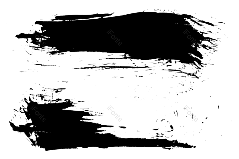 水墨图片,笔触元素,毛笔笔触PNG,笔刷免抠素材